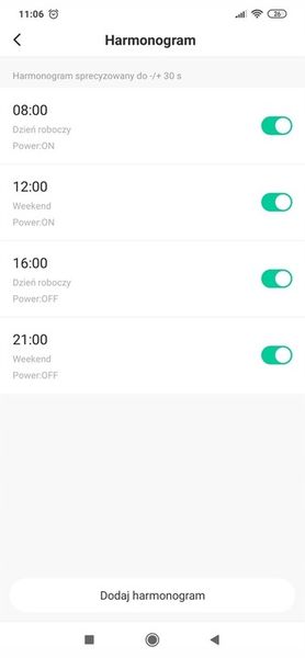 2X PROGRAMATOR CZASOWY GNIAZDKO GNIAZDO WIFI SMART TUYA TIMER zdjęcie 7