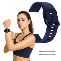 Pasek silikonowy uniwersalny do smartwatch opaska 20mm mocny RÓŻNE KOLORY