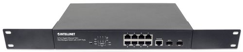 INTELLINET SWITCH ZARZĄDZALNY GIGABIT 8x POE+ 140W 802.3AT/AF, 2x SFP na Arena.pl