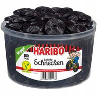 Żelki Haribo Lakritz Schnecken Lukrecja 1,5 kg
