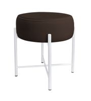 Taboret Pola noga metalowa biała MG05