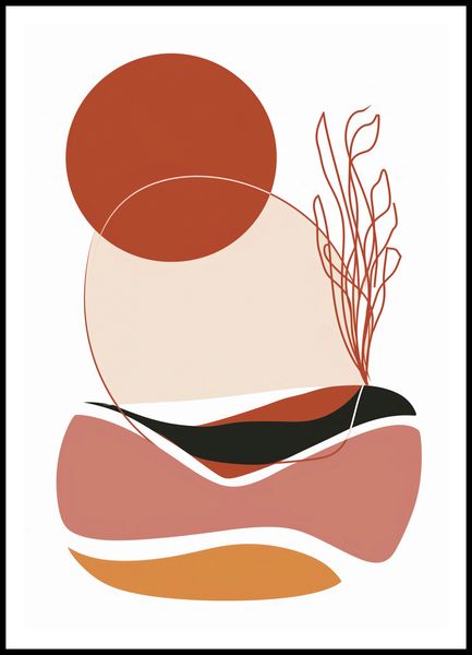 Plakat 70x100cm Popołudnie zdjęcie 3