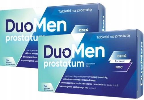 2x ZDROVIT DuoMen Prostatum wspiera funkcje prostaty 56 tabletek na Arena.pl
