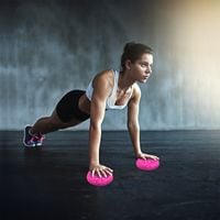 półkula sensoryczna półjeżyk do rehabilitacji masażu różowa