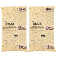 Kasza jęczmienna średnia 1kg (2x500g) Wysoka JAKOŚĆ Produkt NATURALNY