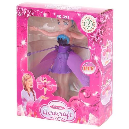 Latająca Magiczna Świecąca Wróżka Lalka Sterowana Ręką Dłonią Skrzydła USB na Arena.pl