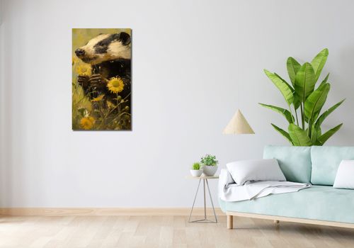 Obraz 50x90cm Łąka w Oczach Borsuka na Arena.pl