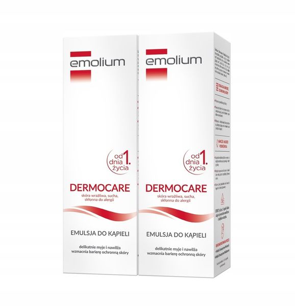 EMOLIUM DERMOCARE 400 ml emulsja do kąpieli zdjęcie 1