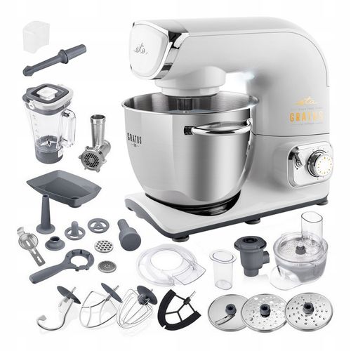 Robot kuchenny MIKSER PLANETARNY ETA Gratus EVO Max 1500W misa 5,5L BLENDER na Arena.pl