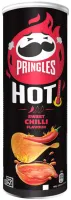 PRINGLES CHIPSY 165G HOT SWEET CHILLI FLAVOUR