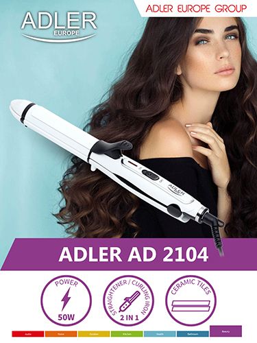 AD 2104 Prostownica ceramiczna 2 w 1 zdjęcie 9