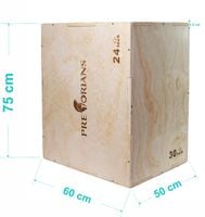 skrzynia drewniana plyometryczna do ćwiczeń jump box pretorians