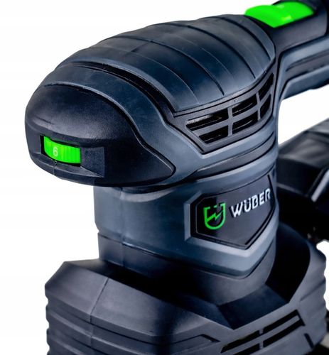 SZLIFIERKA MIMOŚRODOWA OSCYLACYJNA ELEKTRYCZNA WUBER Z REGULACJĄ 3w1 1300W na Arena.pl