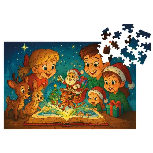 Puzzle 150 Elementów. Milliwood. Świąteczna Bajka na Arena.pl