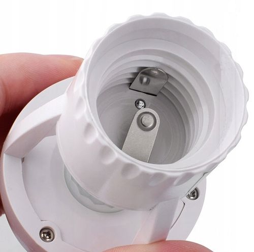 OPRAWKA ŻARÓWKI E27 Z CZUJNIKIEM RUCHU ZMIERZCHU PIR LED DO LAMPY na Arena.pl