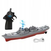 Przypomnienie o niskim stanie baterii łodzi zdalnie sterowanej, ładowalnej,