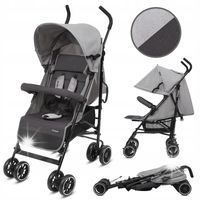 WÓZEK SPACEROWY SPACERÓWKA PARASOLKA KIDWELL NELLI GRAPHITE