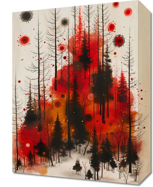 Obraz 30x40cm Światło w Mroku zdjęcie 1