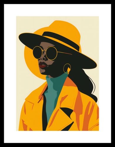 Plakat 20,5x28,4cm Żółta Stylowość na Arena.pl