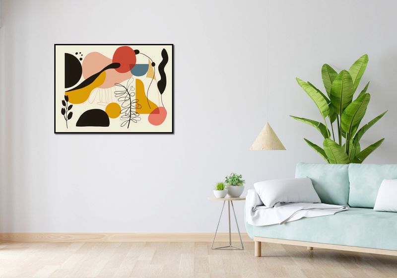 Plakat 100x75cm Rapsodia Barw zdjęcie 4