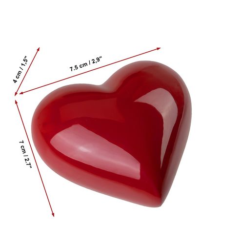 Mini urna w kształcie serca na część prochów. Relikwiarz. na Arena.pl