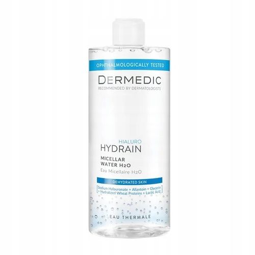 DERMEDIC HYDRAIN HIALURO Płyn micelarny H2O 500 ml Do skóry suchej na Arena.pl