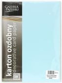 KARTON OZDOBNY GŁADKI NIEBIESKI SATYN 210G/M2 (20)
