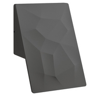 Zewnętrzna LAMPA elewacyjna CRACKS ML095 Milagro ścienna OPRAWA metalowa LED 10W 4000K do ogrodu IP44 czarna