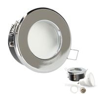 Zestaw oprawa halogenowa LUMO11 chrom + LED GU10 5W neutralna