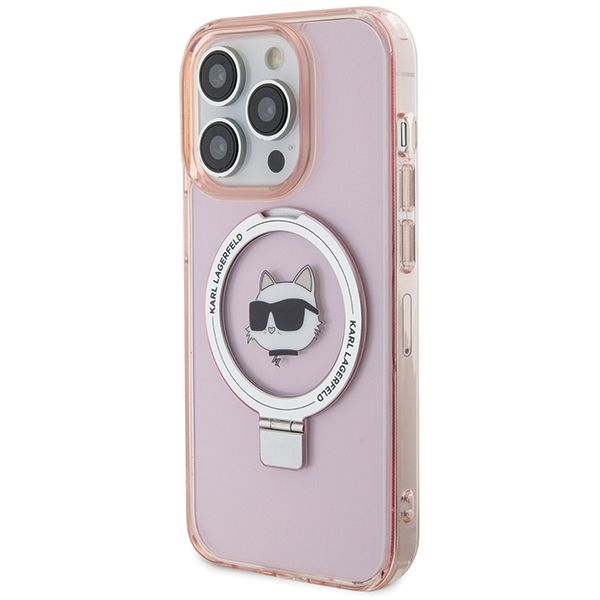 Etui Karl Lagerfeld do iPhone 15 Pro Max, Różowy, MagSafe zdjęcie 2