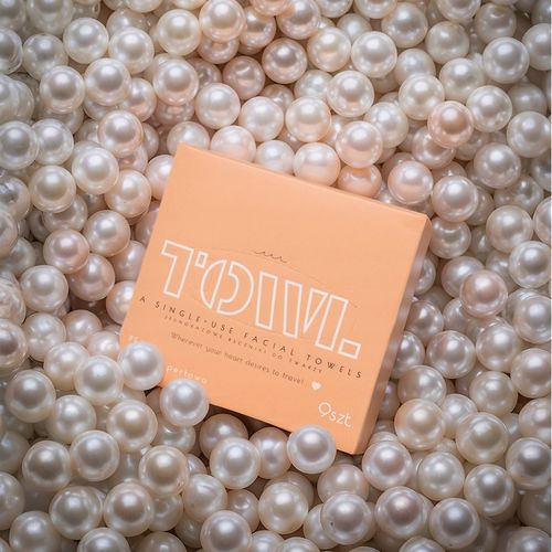 JEDNORAZOWE RĘCZNIKI DO TWARZY 80 szt. - TOWL PEARL na Arena.pl