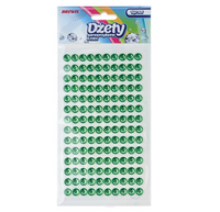 DŻETY SAMOPRZYLEPNE 6MM DS23 BREWIS ZIELONE