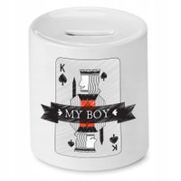 Skarbonka Dla Chłopaka My Boy Prezent Z Nadrukiem Ze Zdjęciem