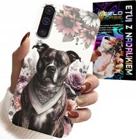 ETUI DO SAMSUNG GALAXY A70 - PITBULL GROŹNE PSY FUTERAŁ PLECKI CASE