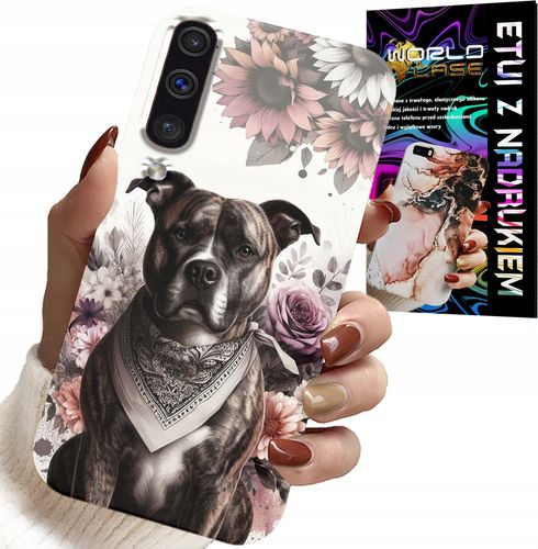 ETUI DO SAMSUNG GALAXY A70 - PITBULL GROŹNE PSY FUTERAŁ PLECKI CASE na Arena.pl