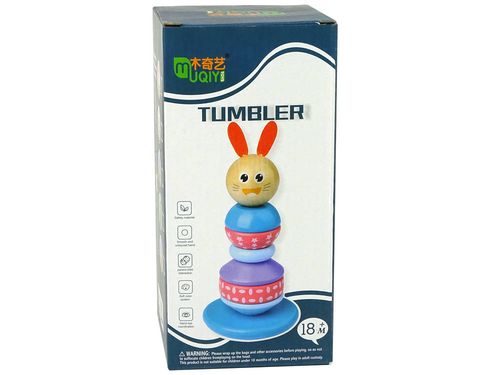 Drewniana Edukacyjna Piramidka Miś Balansująca Wieża na Arena.pl