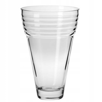 Krosno Home wazon stożkowy ryflowany 250mm 8048-02