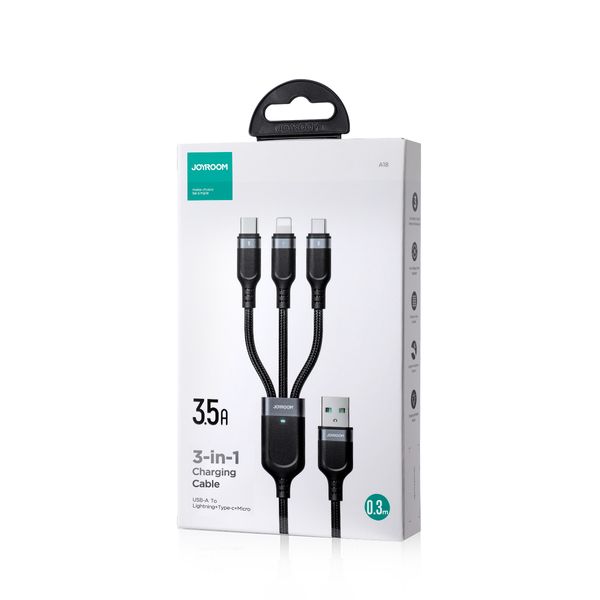 3w1 kabel przewód usb multi-use series do lightning usb-c micro usb zdjęcie 5