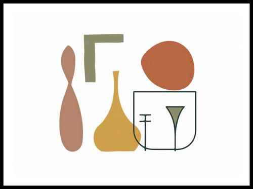 Plakat 70x50cm Naczynia na Arena.pl