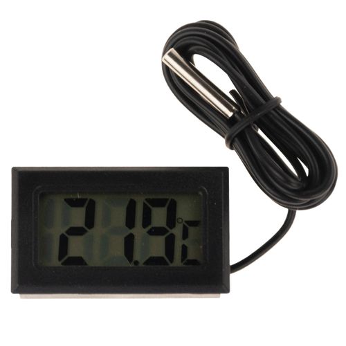 TERMOMETR LCD ELEKTRONICZNY Z SONDĄ DO AKWARIUM na Arena.pl