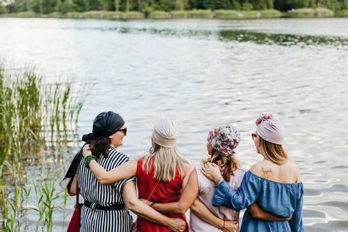 Turban chusta na lato z daszkiem Tess M-1 muślinu także po chemioterapii na Arena.pl