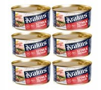 SZYNKA PREMIUM KRAKUS KONSERWA PUSZKA 6x 300g