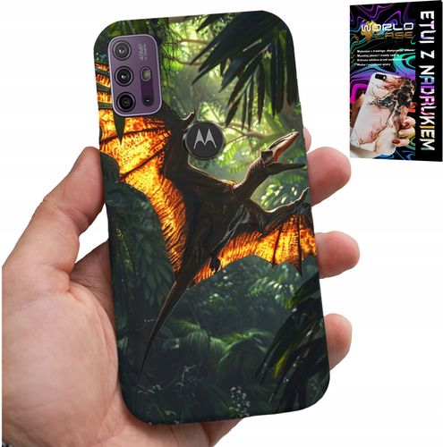 ETUI DO MOTOROLA MOTO G10 / G30 - DINO DINOZAUR PTERODAKTYL FUTERAŁ PLECKI na Arena.pl