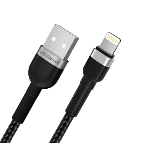 kabel wozinsky wnbal2 usb-a / lightning 2.4a 2 m - czarny na Arena.pl