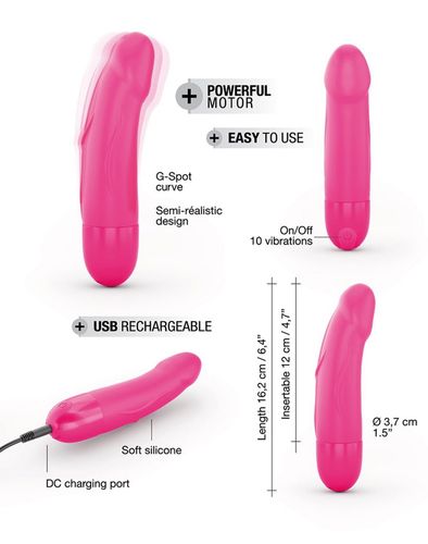 Real Vibration S Magenta 2.0 - Rechargeable na Arena.pl