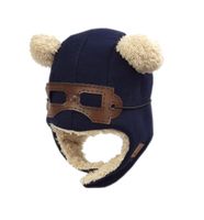 Czapka Teddy zimowa, granatowa 41