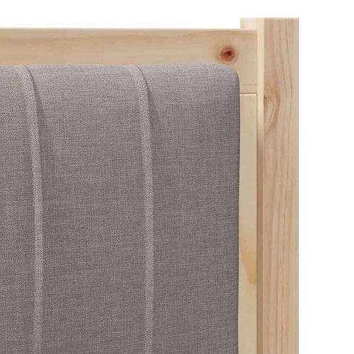 Tapicerowane wezgłowie Brązowy 75 cm Lite drewno sosnowe na Arena.pl