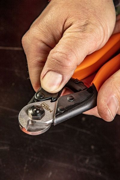 NEO OBCINAK NOŻYCE DO DRUTU I LINEK STALOWYCH 1,5 - 4 190MM 01-512 zdjęcie 7