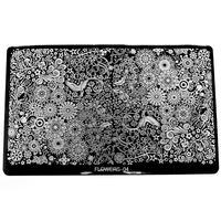 Blaszka do stempelków duża - Flowers 04