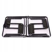 STÓŁ STOLIK TURYSTYCZNY SKŁADANY Z 4 KRZESŁAMI METEOR PESTA 60x120x53-69